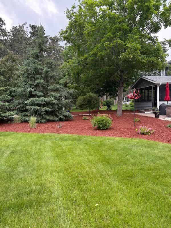 Mulch installation image